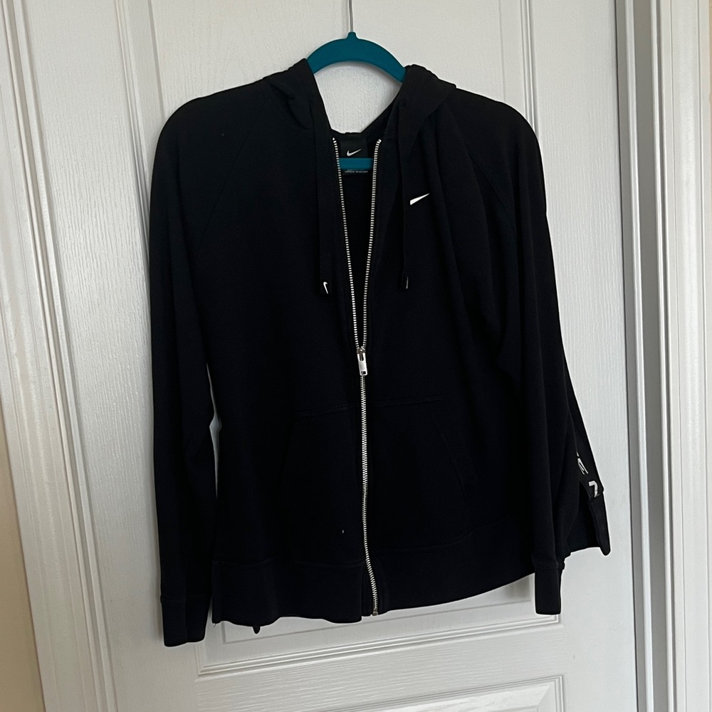 Nike Women's Black Full-Zip Hoodie